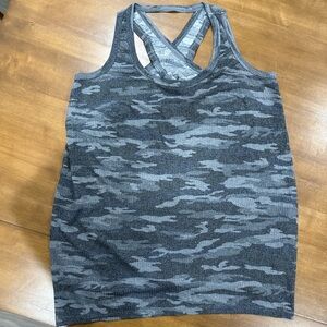 Gray Camo Women's Tank Top
